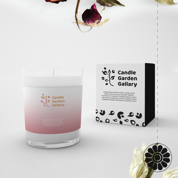 Candle Packaging Design | طراحی بسته‌بندی شمع